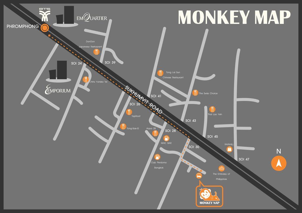 Monkeynap Hostel Bangkok Extérieur photo